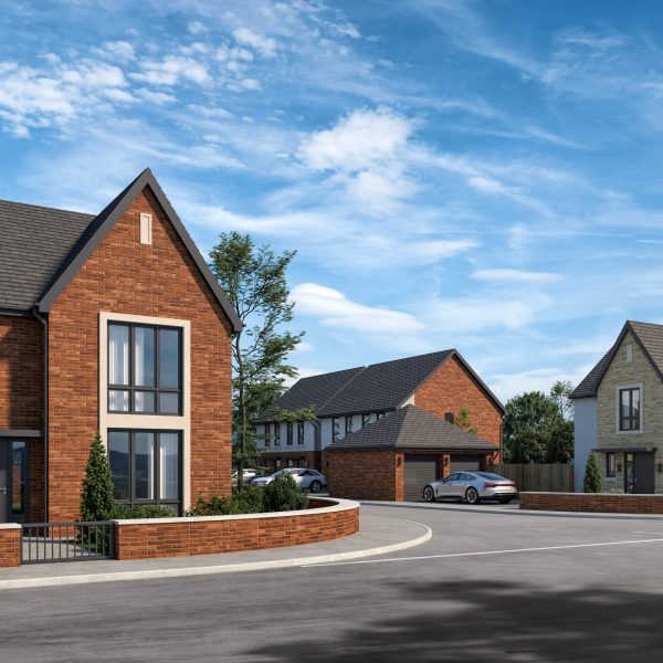 The entrance to the Wincham Brook Development