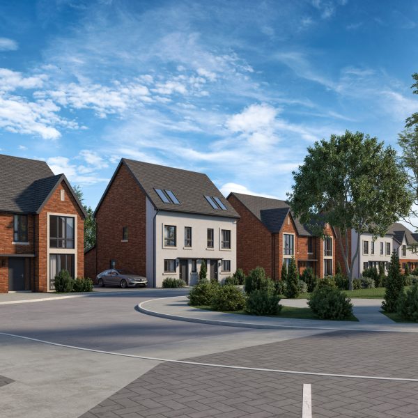 Street Scene showing the Lymewood and Fernwood