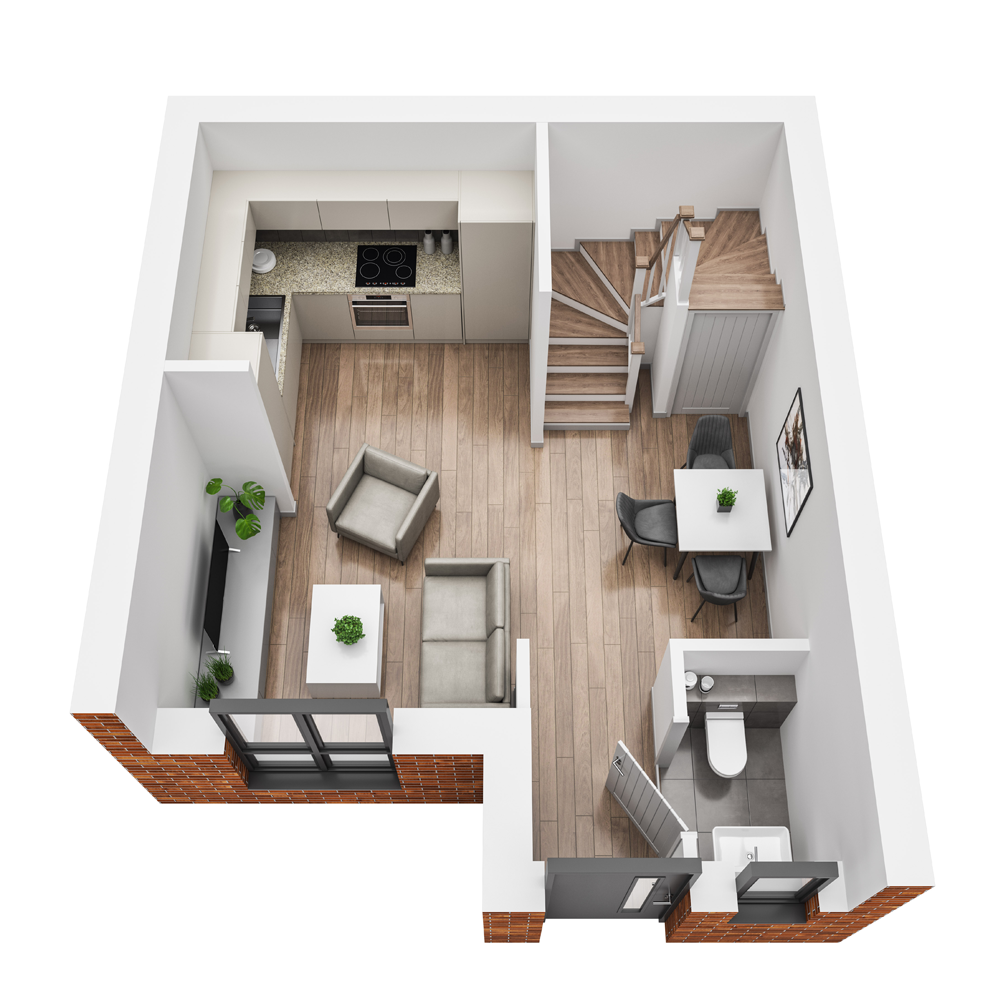 cottonwood blvd first floor