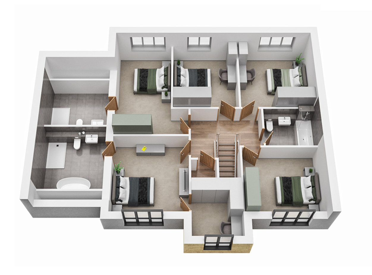 the cypress first floor